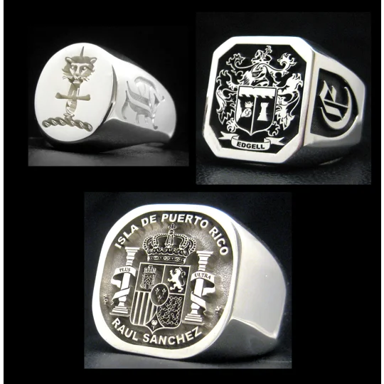 Handcrafted Signet Rings