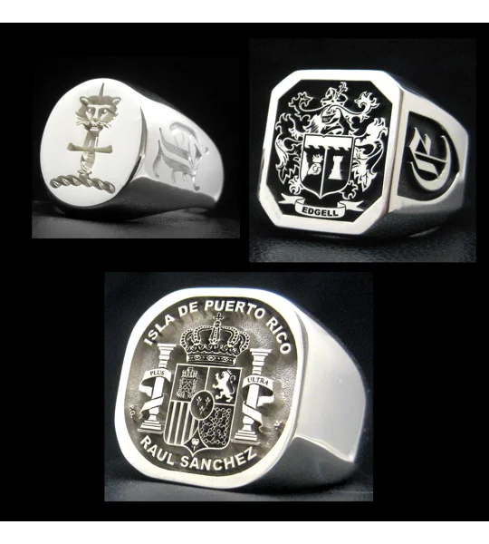 Handcrafted Signet Rings