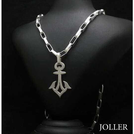 Silver Anchor Necklace