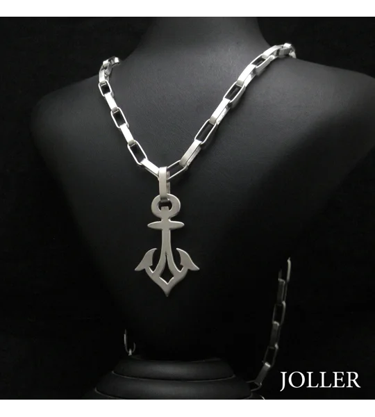 Silver Anchor Necklace