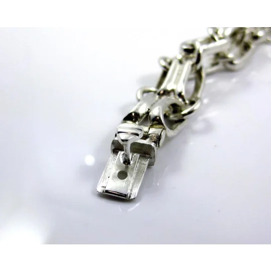 Double Oval Links Bracelet