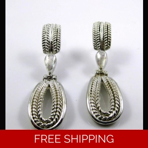 Filigree Silver Earrings