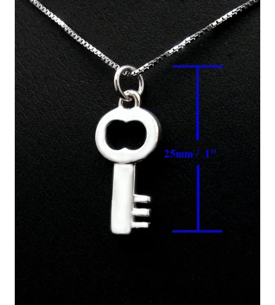 Heart Key Necklace