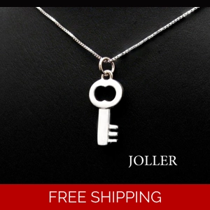 Heart Key Necklace