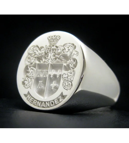 Hernandez Family Crest Ring