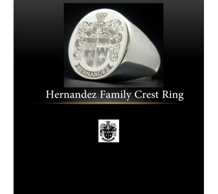 Hernandez Family Crest Ring