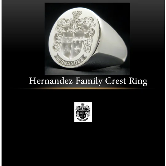 Hernandez Family Crest Ring