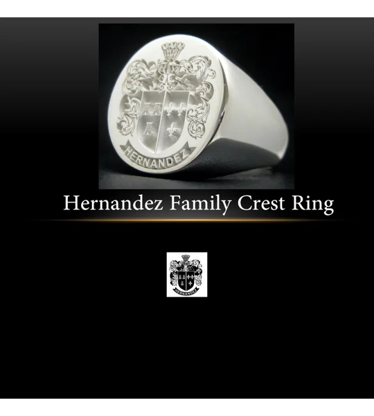 Hernandez Family Crest Ring