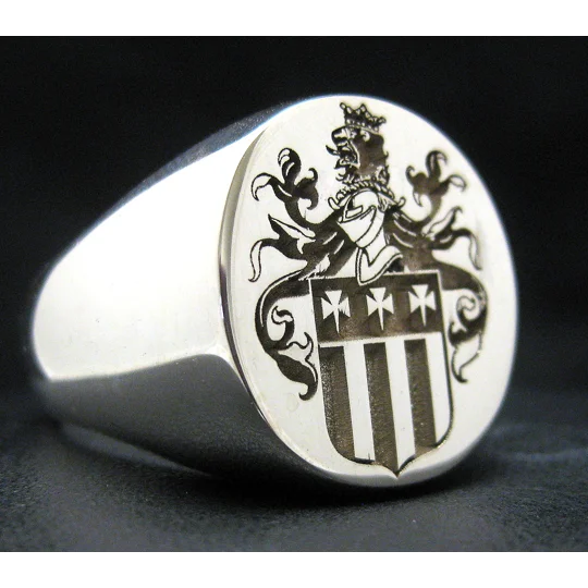 Hiller Coat of Arms Ring