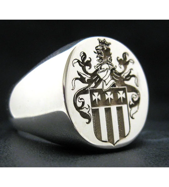 Hiller Coat of Arms Ring
