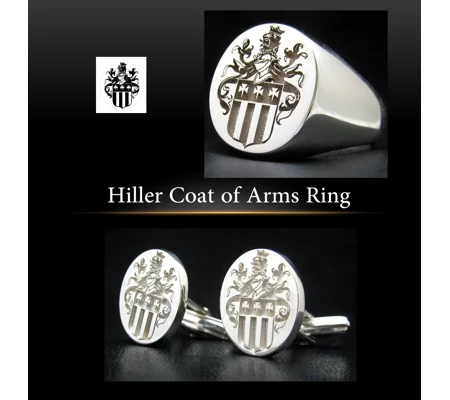 Hiller Coat of Arms Ring
