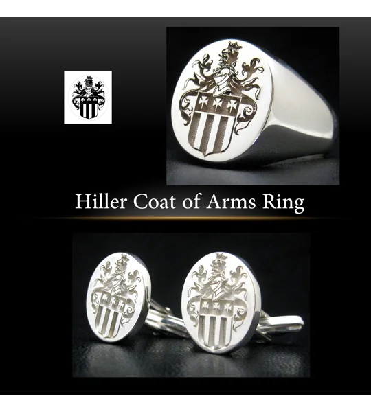 Hiller Coat of Arms Ring