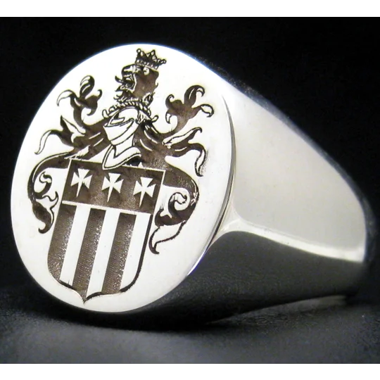 Hiller Coat of Arms Ring