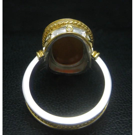 Antique Signet Ring - Homer Carnelian