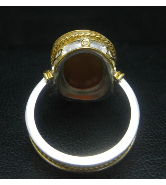 Antique Signet Ring - Homer Carnelian