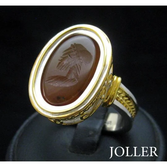 Antique Signet Ring - Homer Carnelian