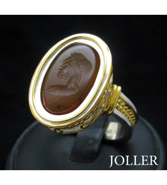 Antique Signet Ring - Homer Carnelian