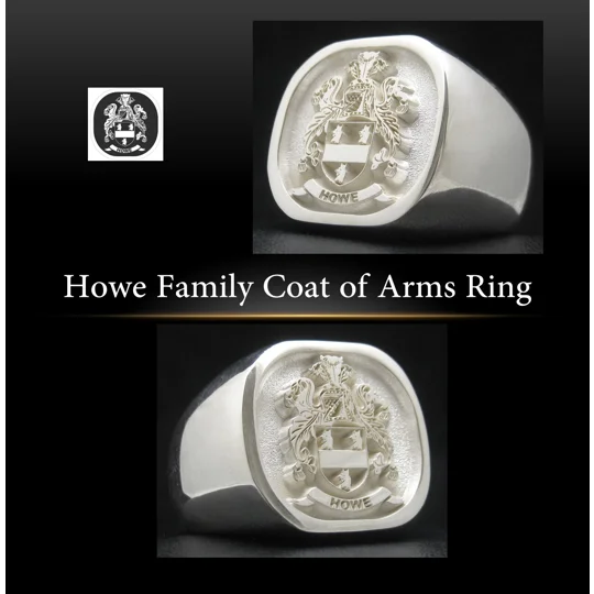 Howe Coat of Arms Ring