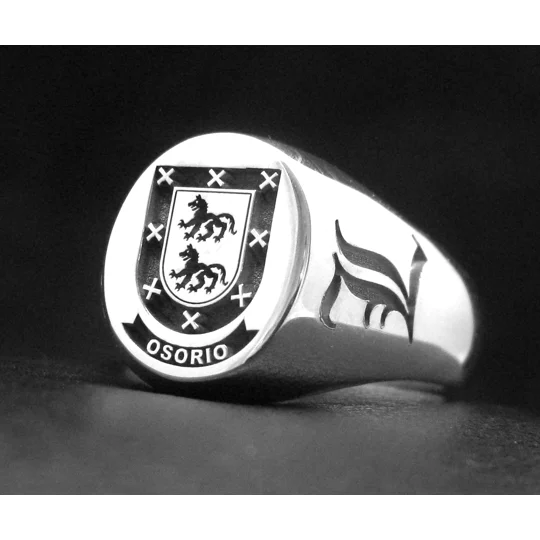 Osorio Coat of Arms Ring