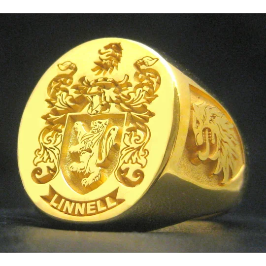 gold vermeil signet rings