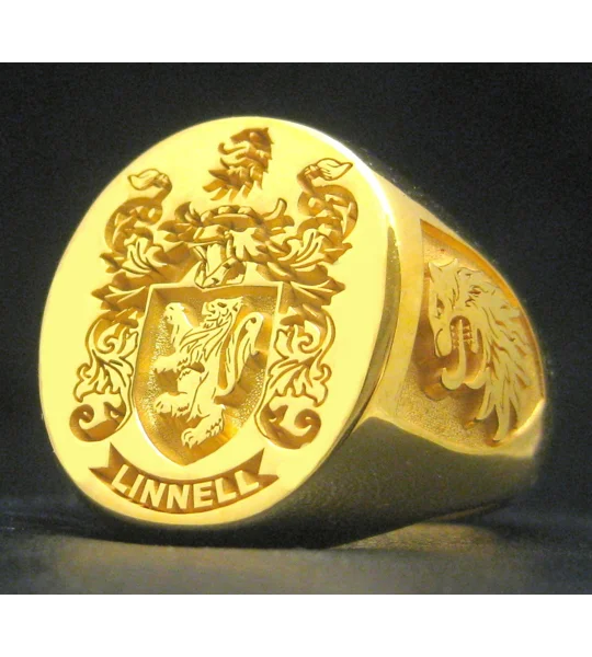 gold vermeil signet