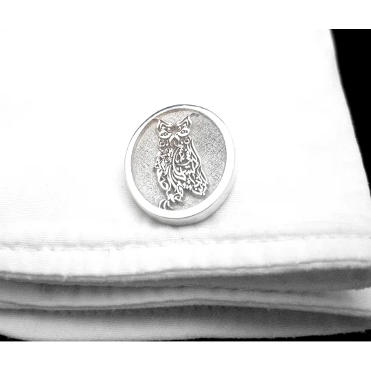 custom logo cufflinks