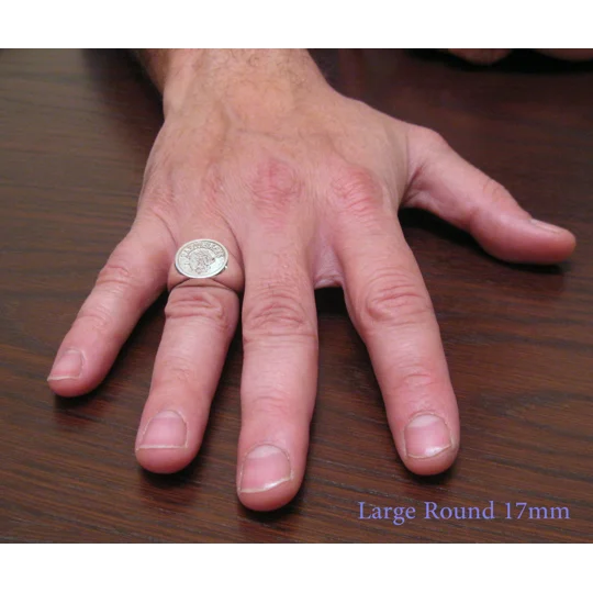 Coat of Arms Round Ring