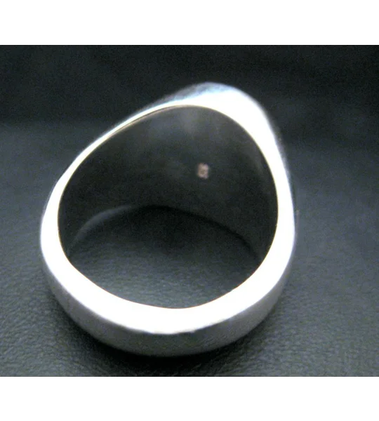 Memento Mori Silver Ring