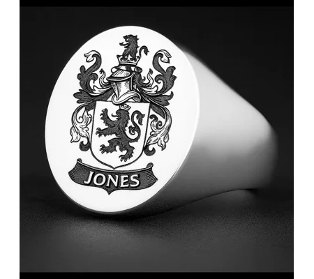 Jones Family Crest Ring