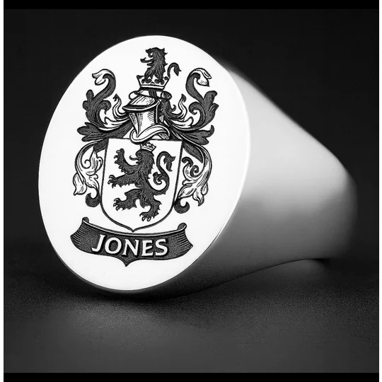Jones Family Crest Ring