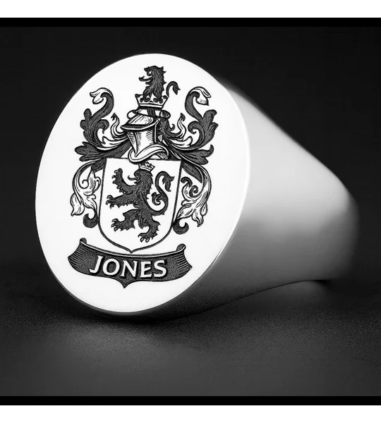 Jones Family Crest Ring