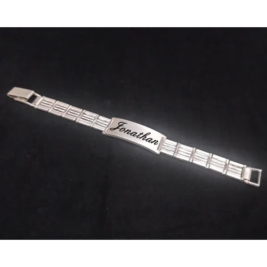 Men's ID Bracelet Personalized