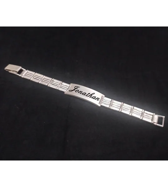 Men's ID Bracelet Personalized