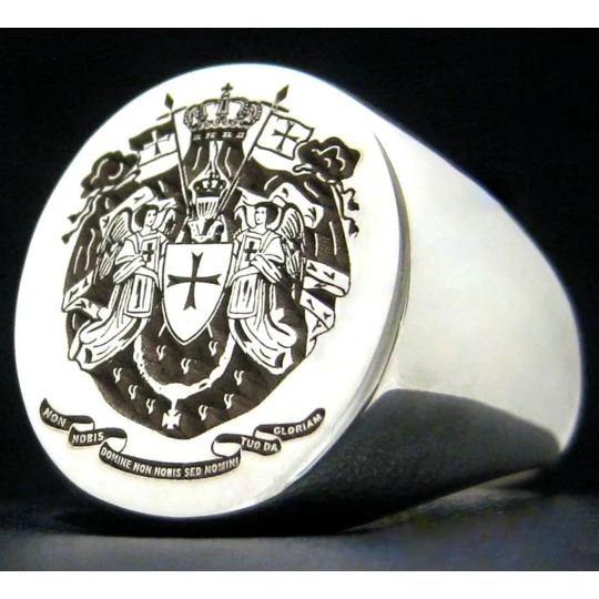 Knights Templar Signet Ring