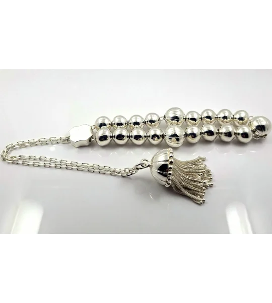 Worry Beads Handmade in Sterling Silver 925