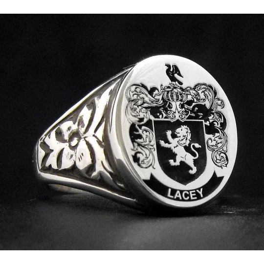 Lacey Family Crest Ring