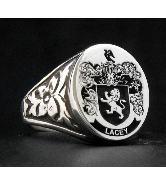 Lacey Family Crest Ring