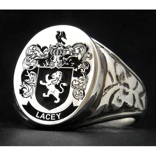 Lacey Family Crest Ring