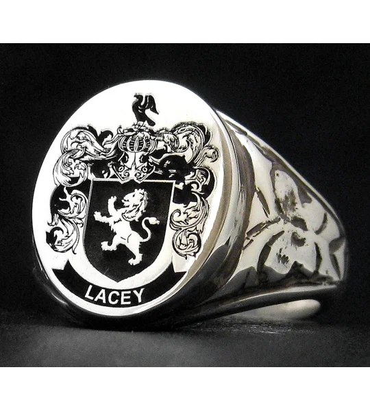 Lacey Family Crest Ring