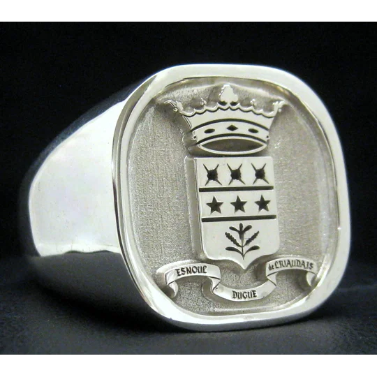 Livaudais Coat of Arms Ring