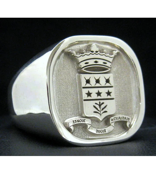 Livaudais Coat of Arms Ring
