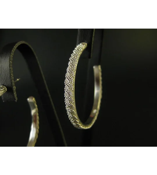 Silver Hoop Earrings