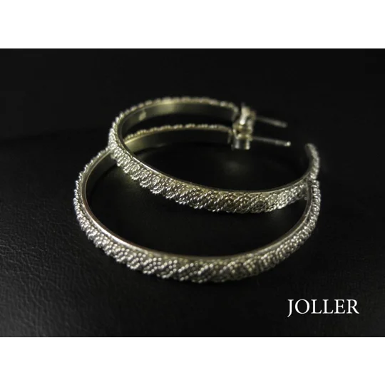 Silver Hoop Earrings