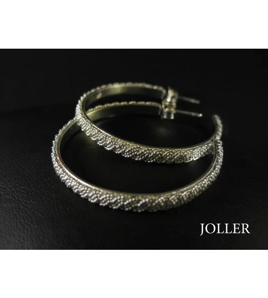 Silver Hoop Earrings