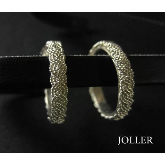 Silver Hoop Earrings