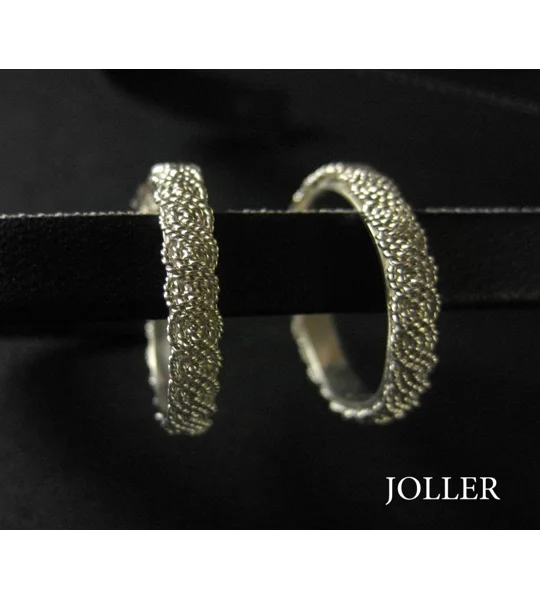 Silver Hoop Earrings