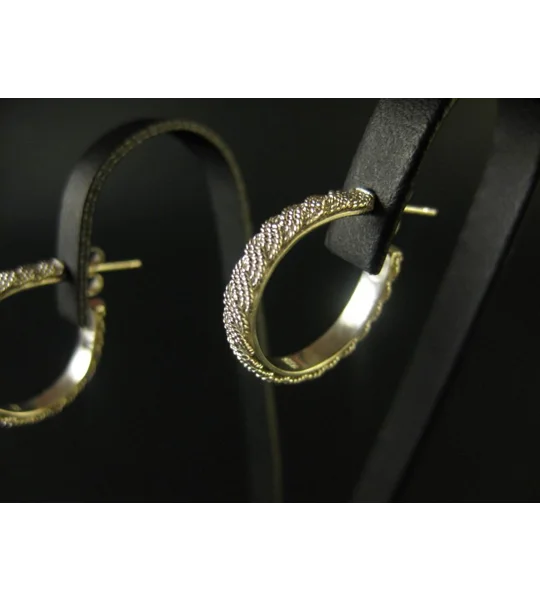 Silver Hoop Earrings