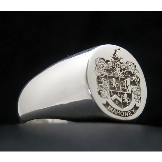 Mahoney Family Crest Ring