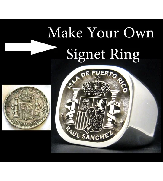 custom signet rings