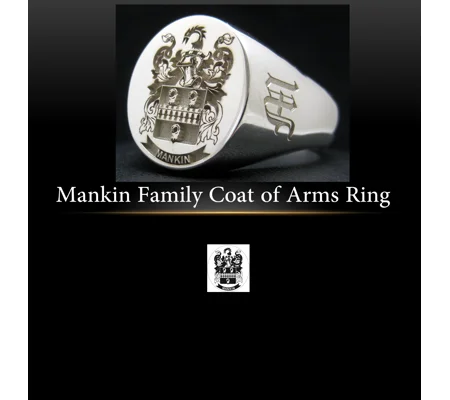 Mankin Family Crest Ring